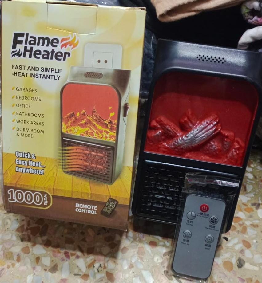 Hottest Sale Flame Heater 1000w